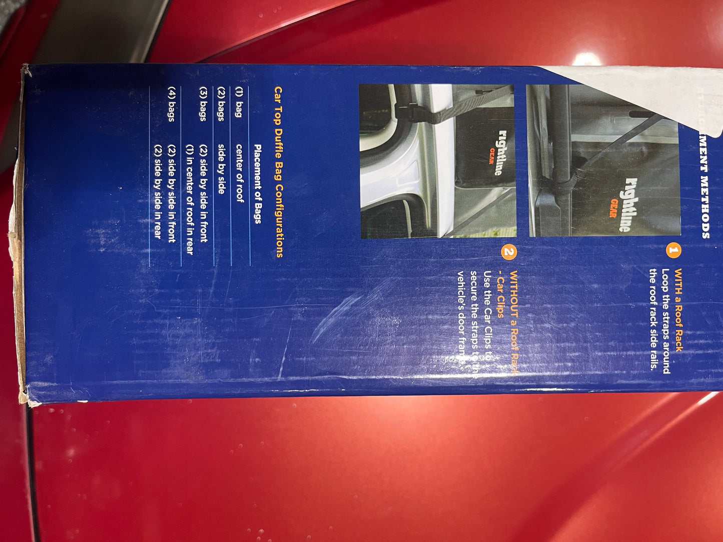 Brand NEW Sac pour le toit Rightline Gear 100D90 Car Top Duffle Bag NEUF 36”x16”x13”