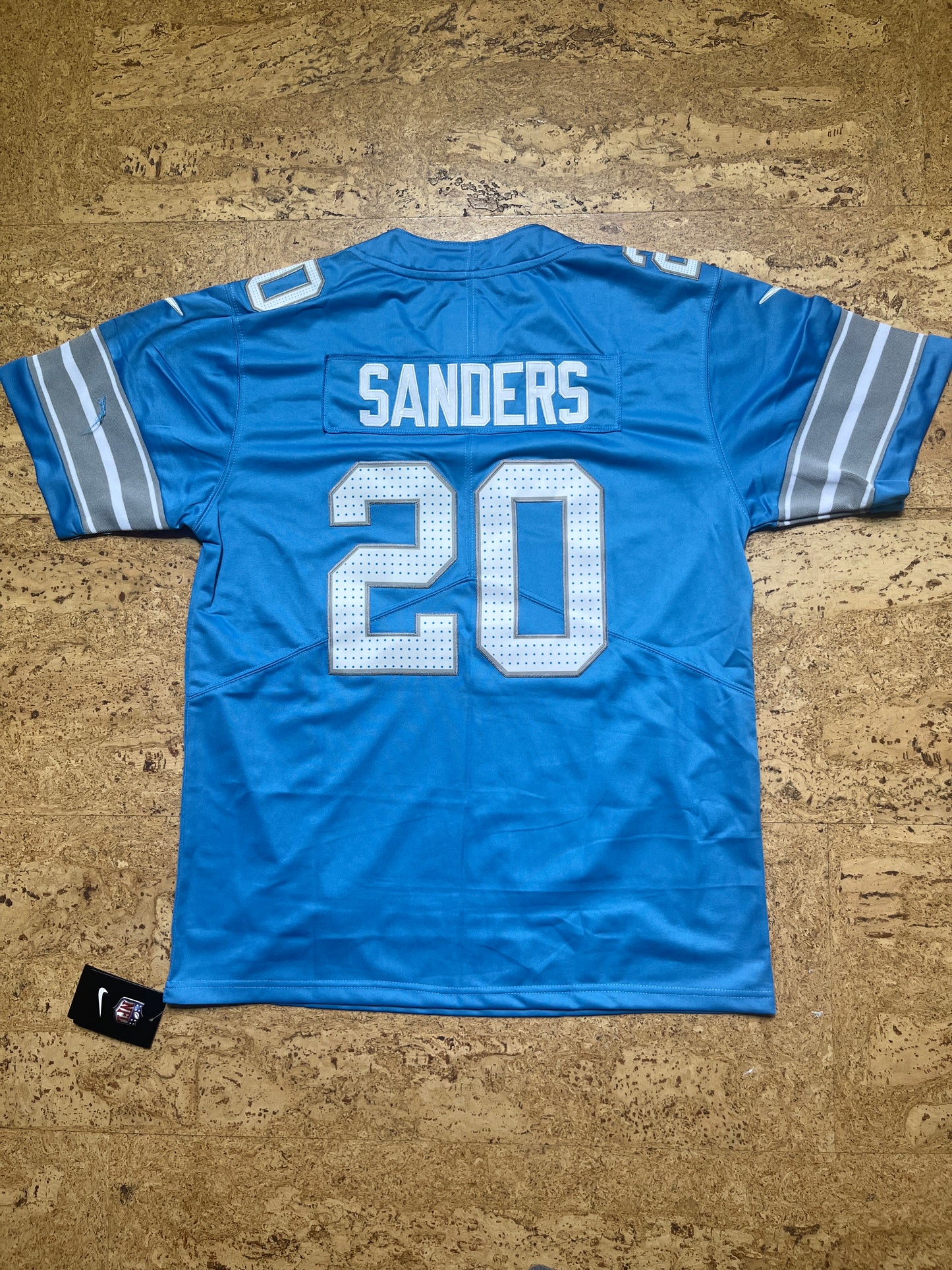 Barry Sanders bleu 24