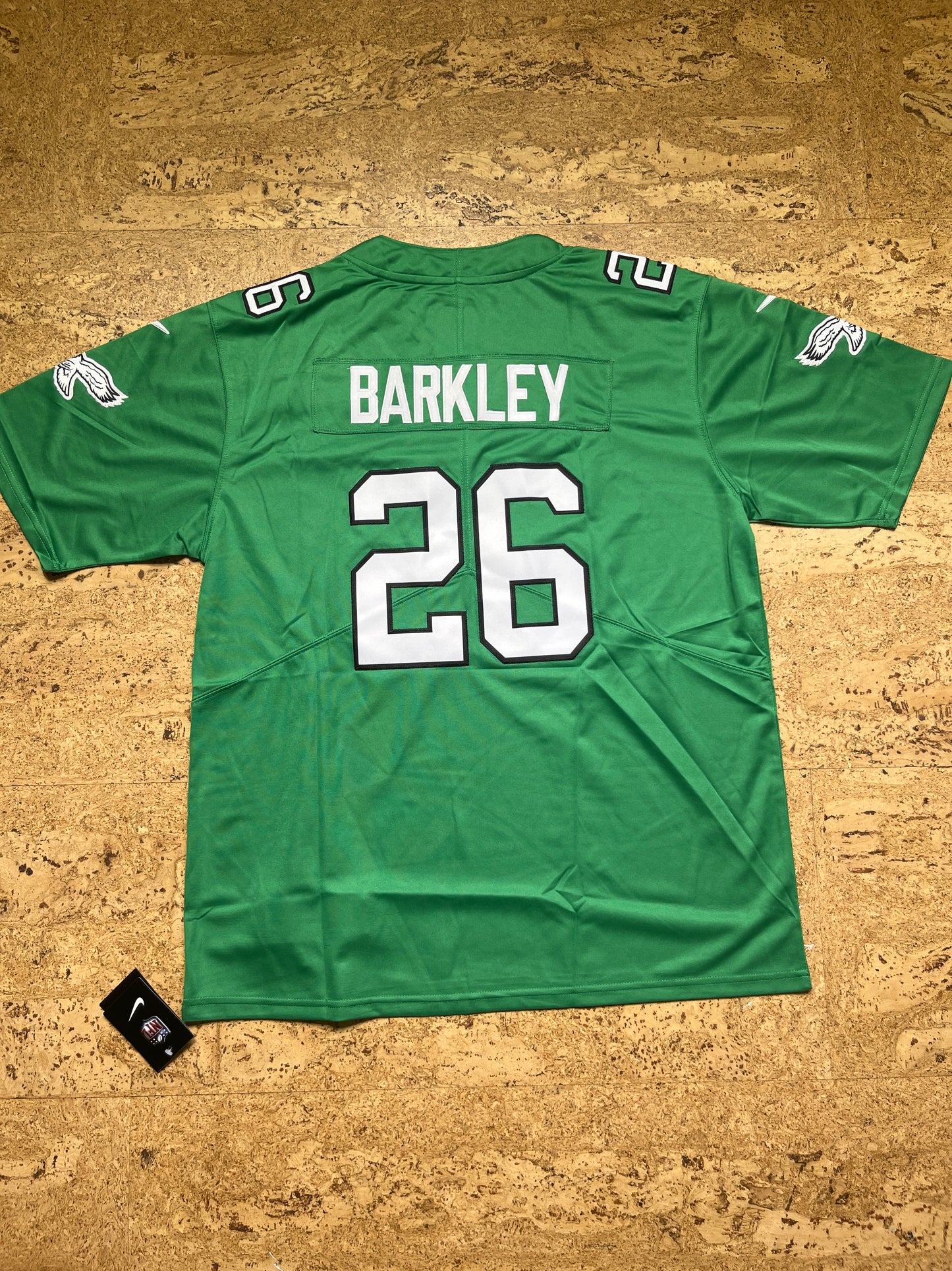 Saquon Barkley Kelly green