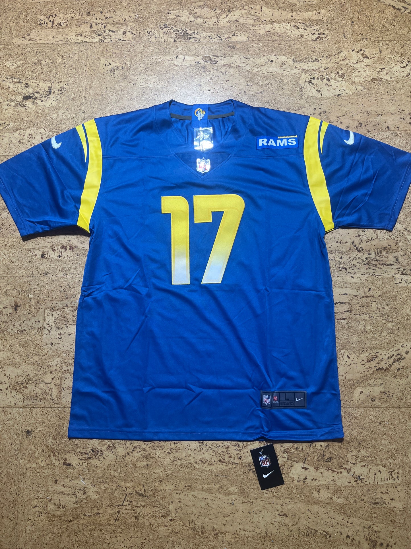Puka Nacua 17 bleu