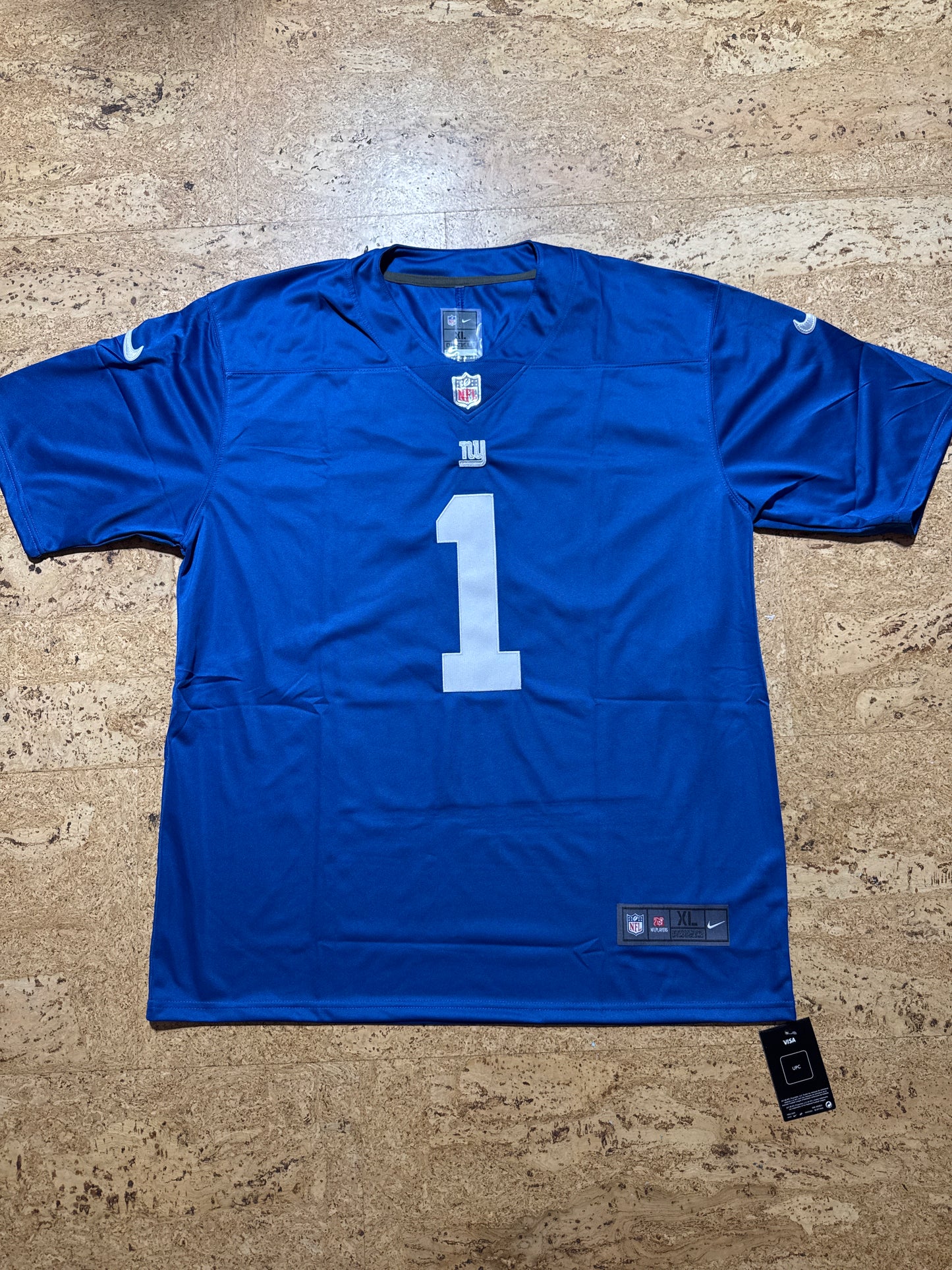 Malik Nabers bleu