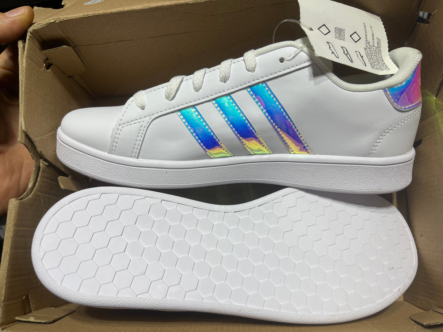 Grand Court K White/Blue multi