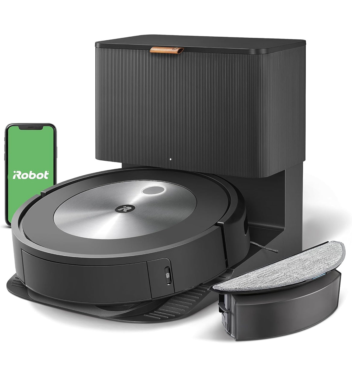 NEW Robot aspirateur avec moppe iRobot Roomba Combo j5+ Self-Emptying Robot Vacuum & Mop
