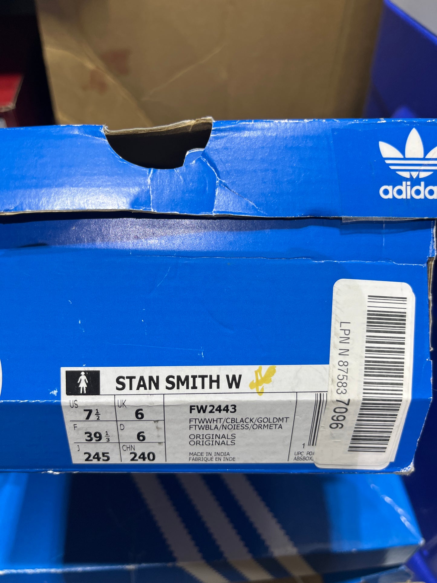Stan Smith W avec fleur multi