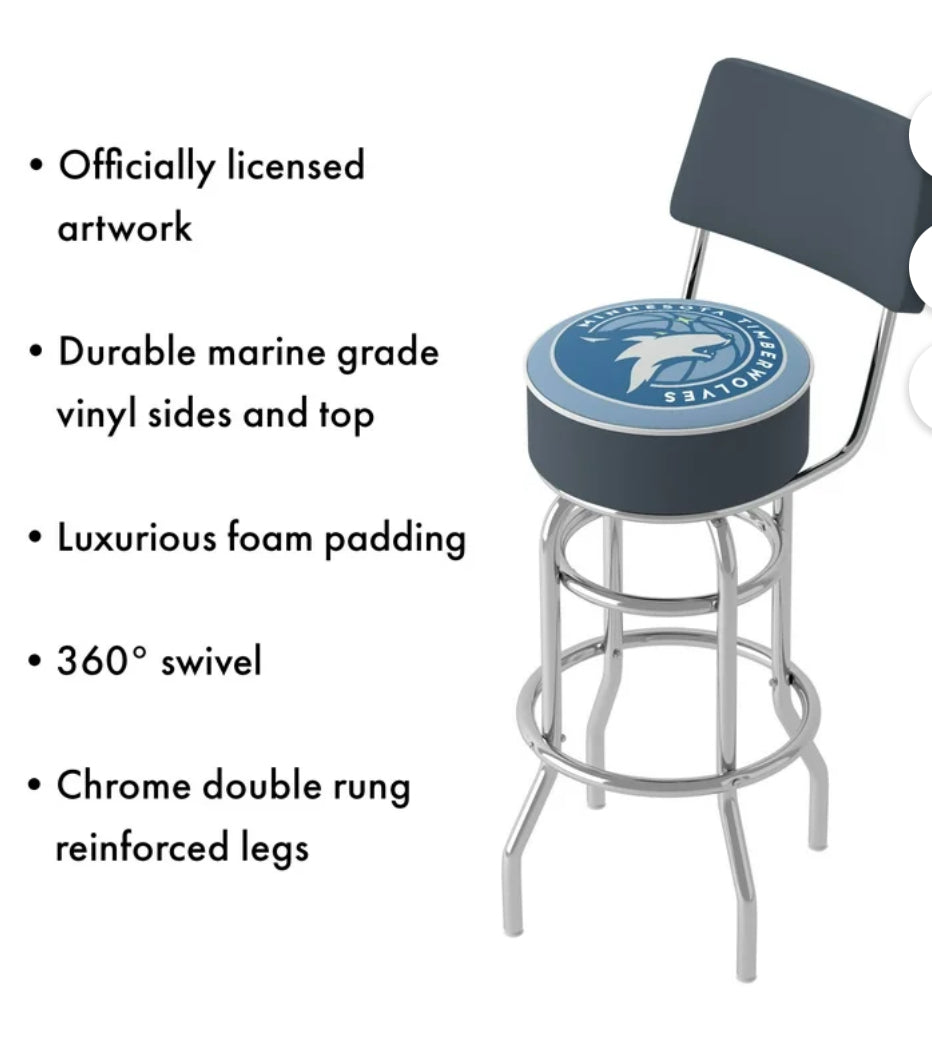 Tabouret Minnesota Timberwolves stool
