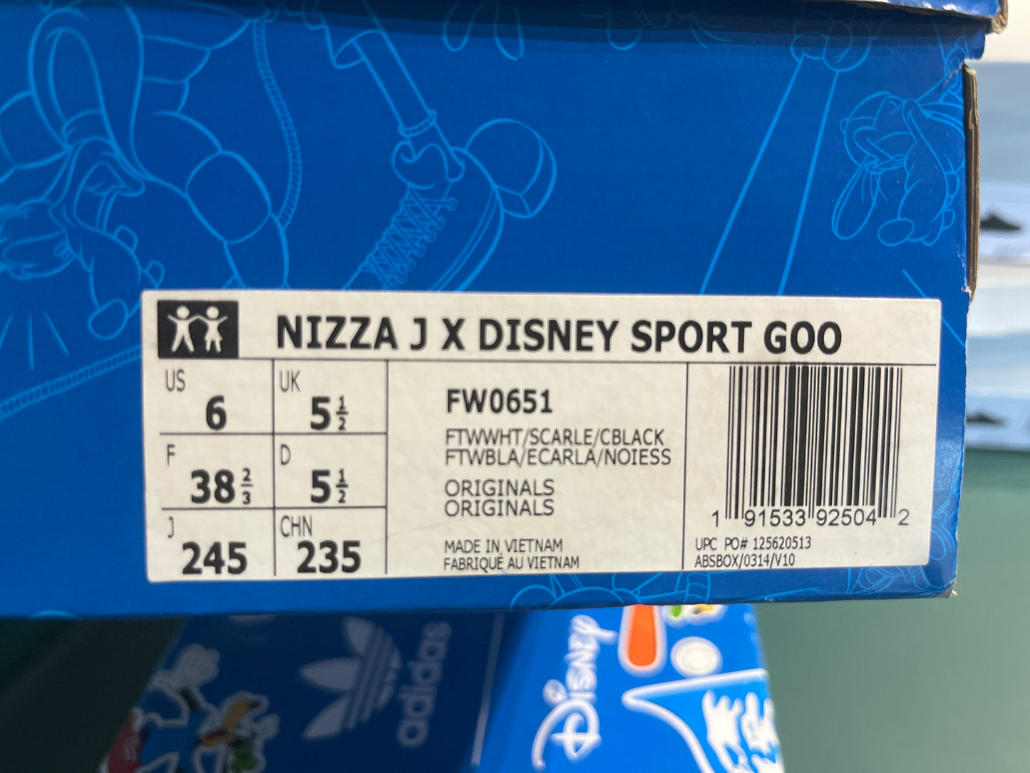 Nizza J X Disney Sport Goofy