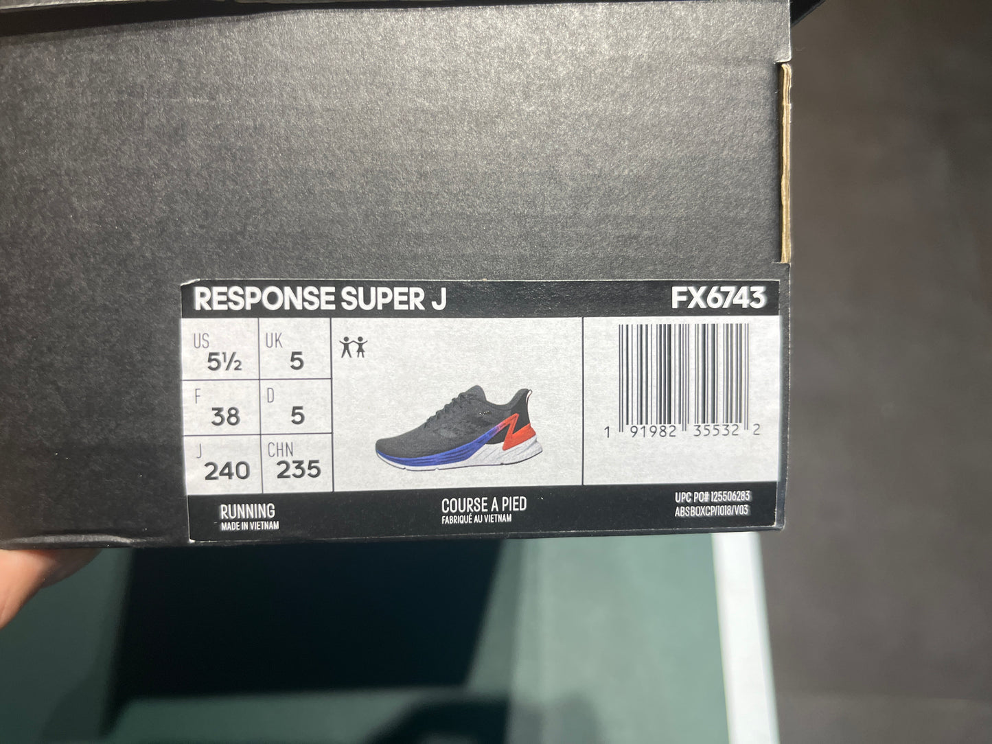 Response Super J shoes