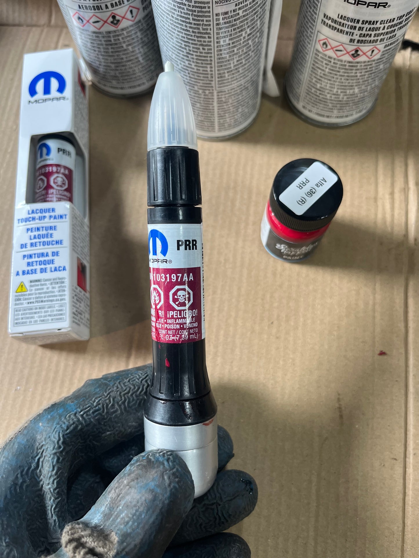 Alfa Roméo Touch up paint PRR