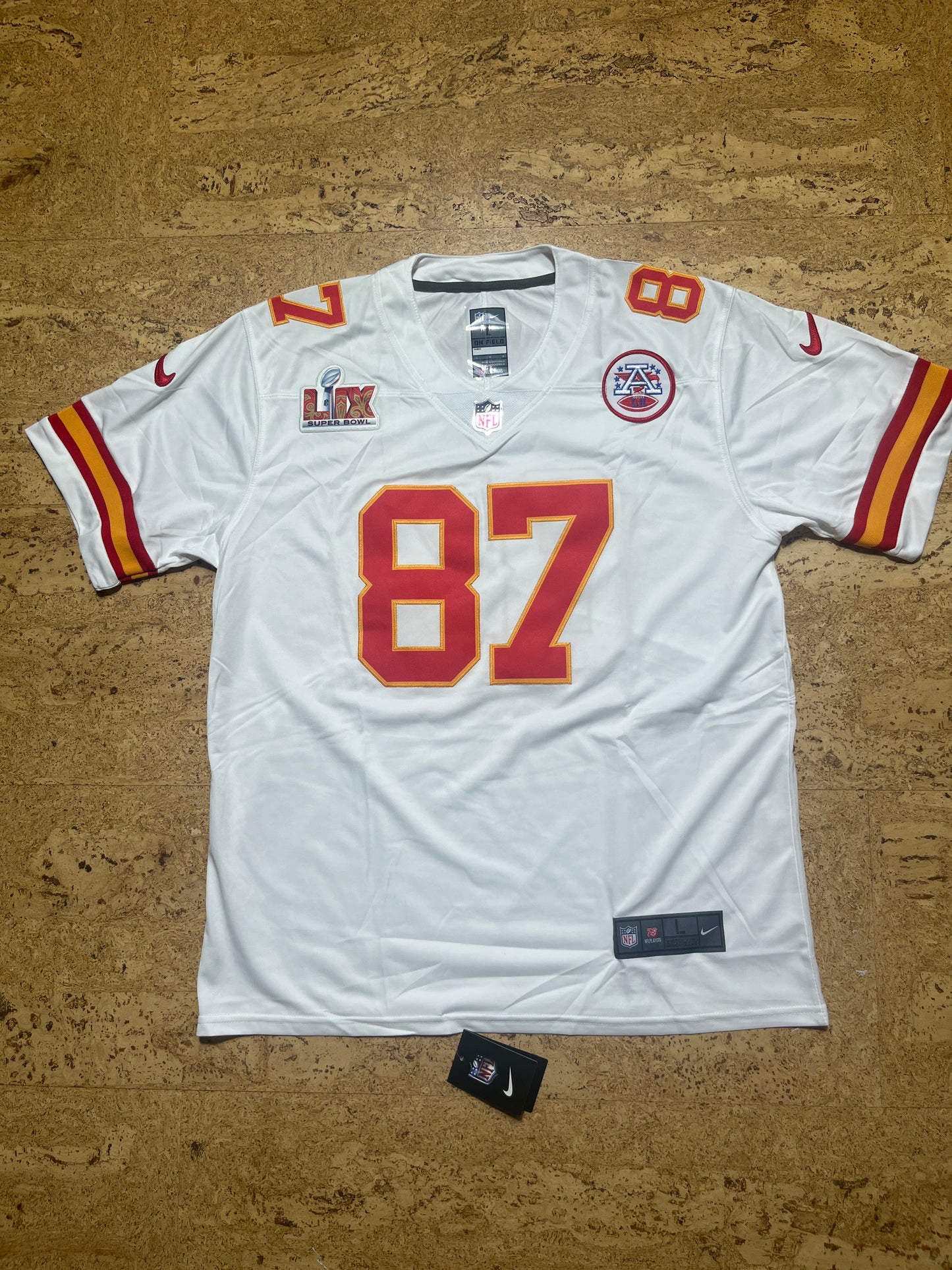 Travis Kelce SP blanc