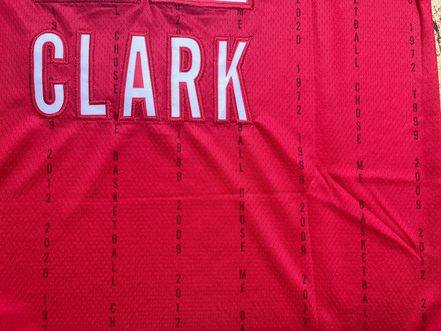 Caitlin Clark red