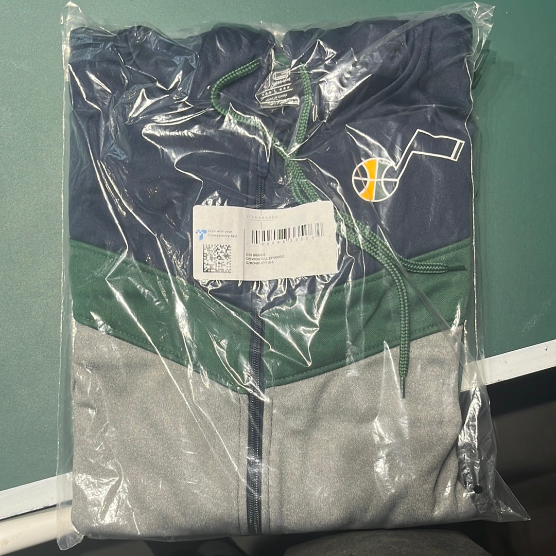 Veste Utah Jazz vest zip hoodie Large