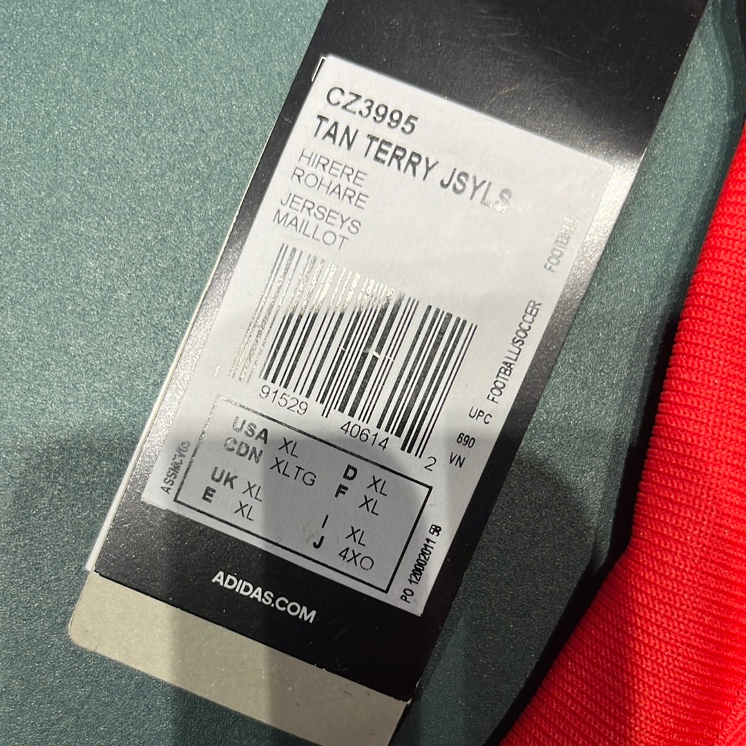 Adidas orange long sleeve Men XL