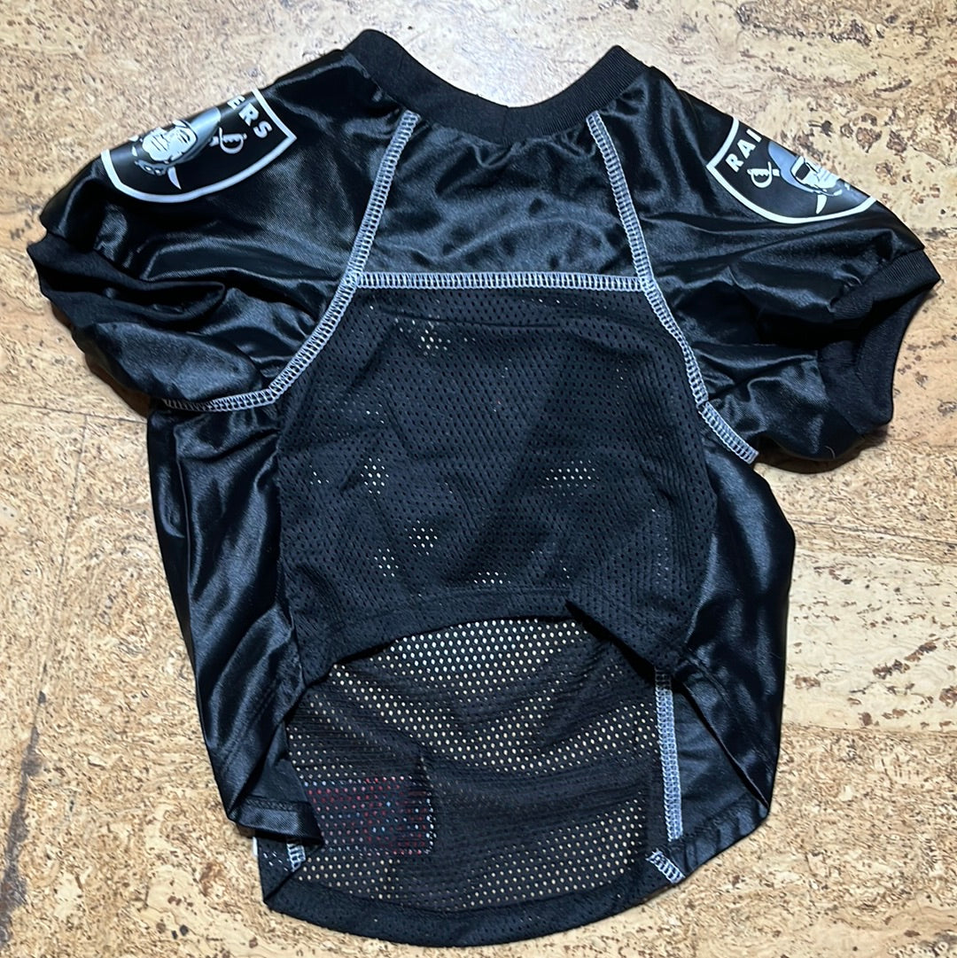Habit chien dog jersey Las Vegas Raiders one size