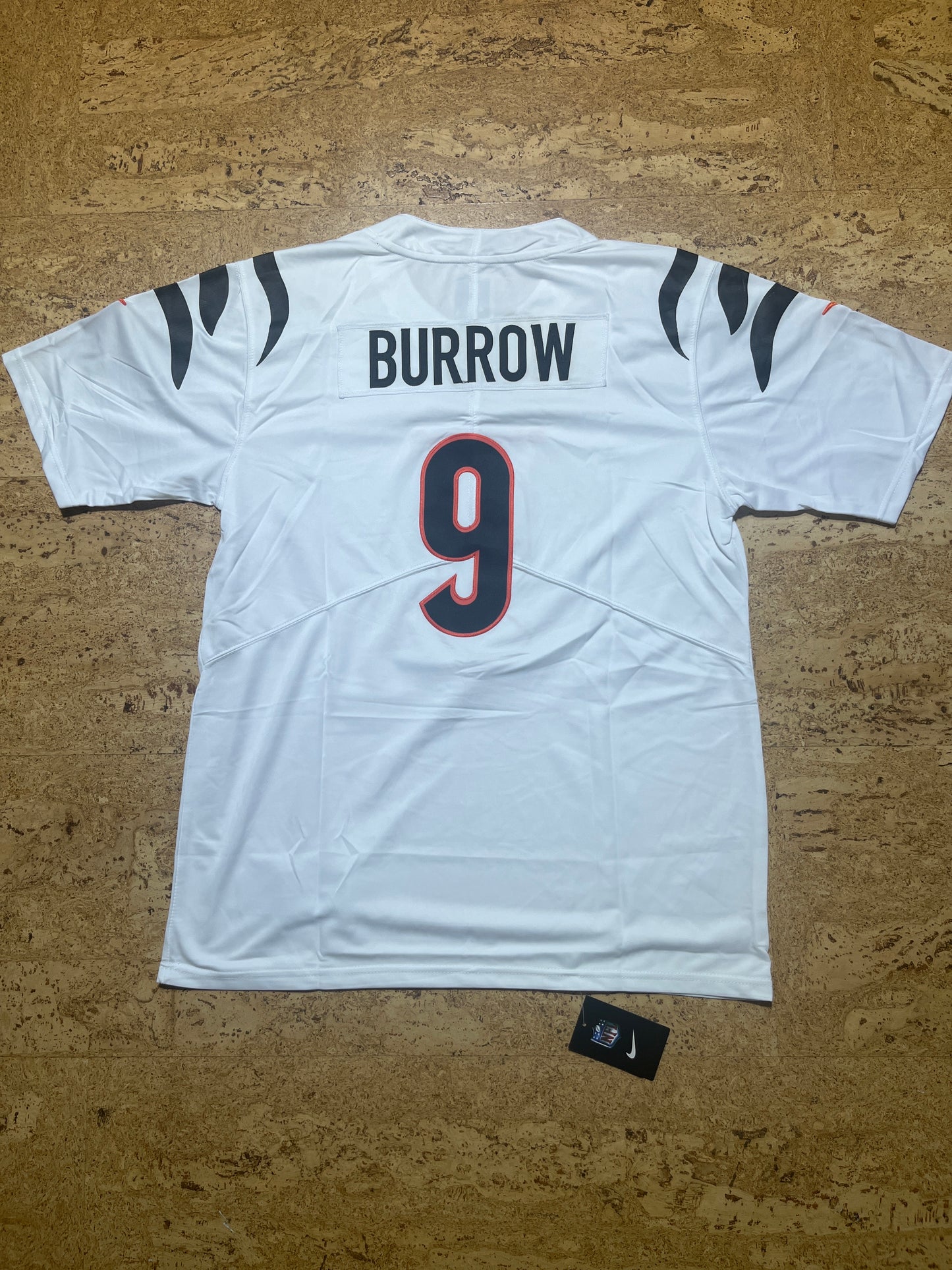 Joe Burrow blanc