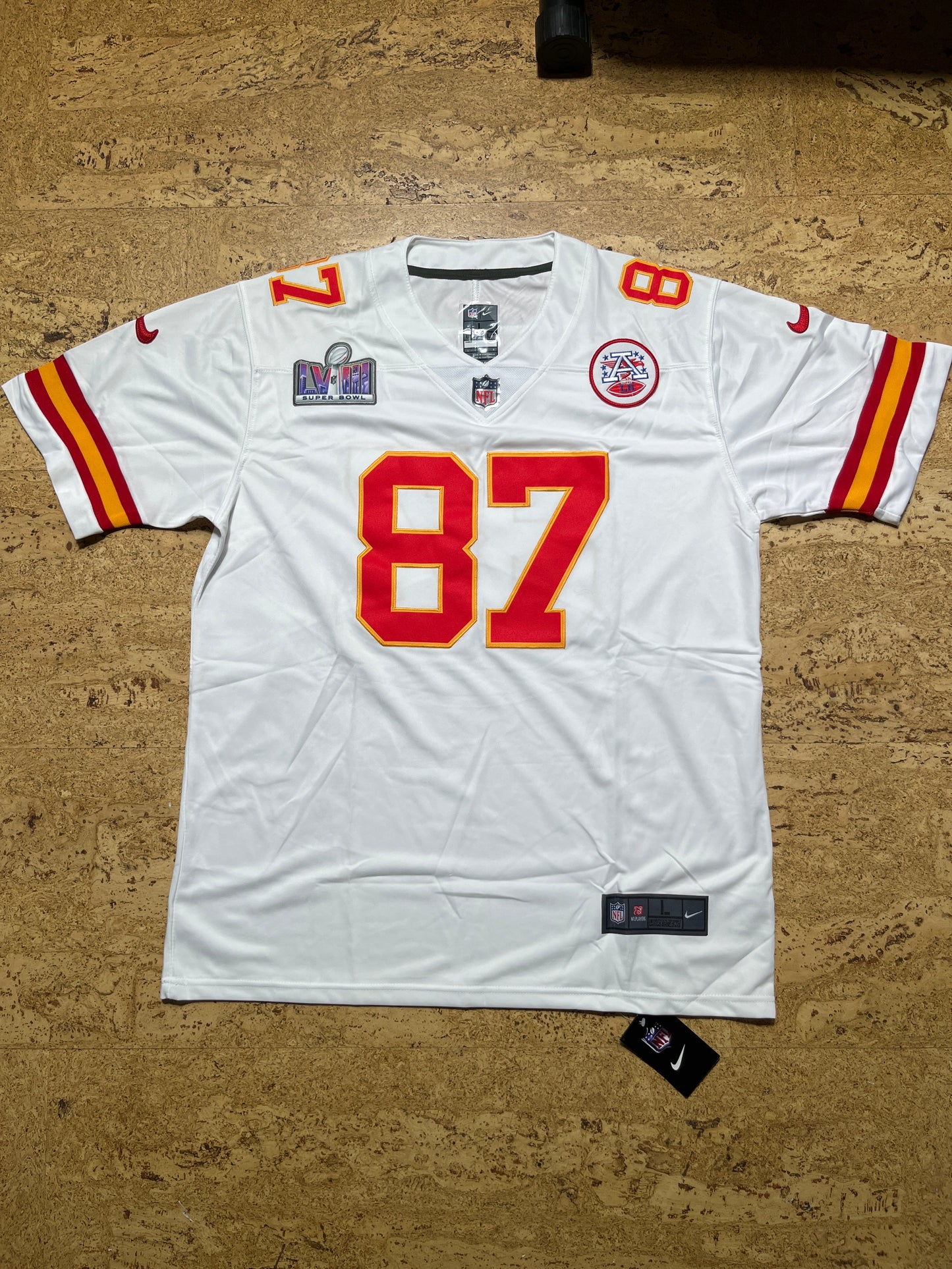 Travis Kelce SP blanc