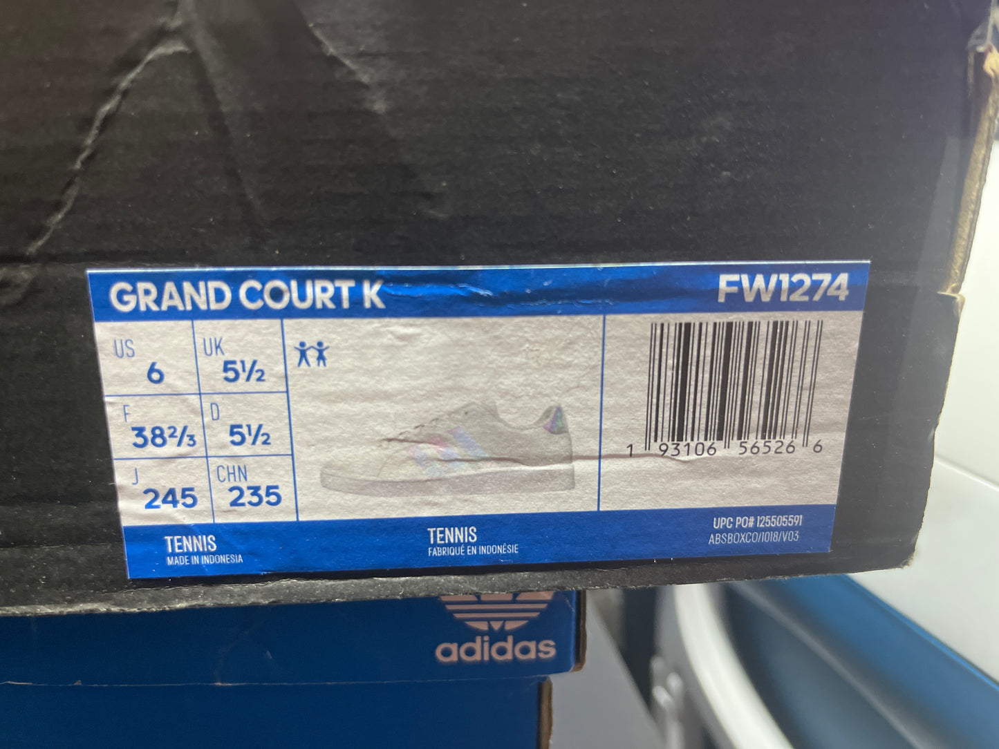 Grand Court K White/Blue multi