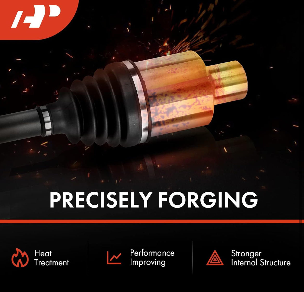 A-Premium CV Axle front right Kia Sorento 03-08