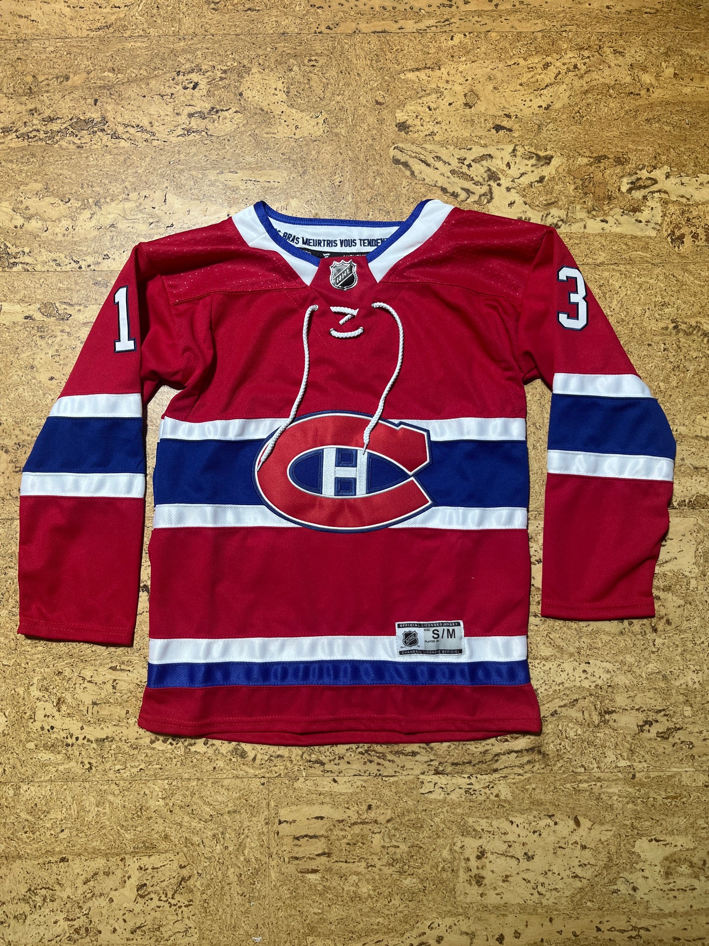 Cole Caufield 13 red