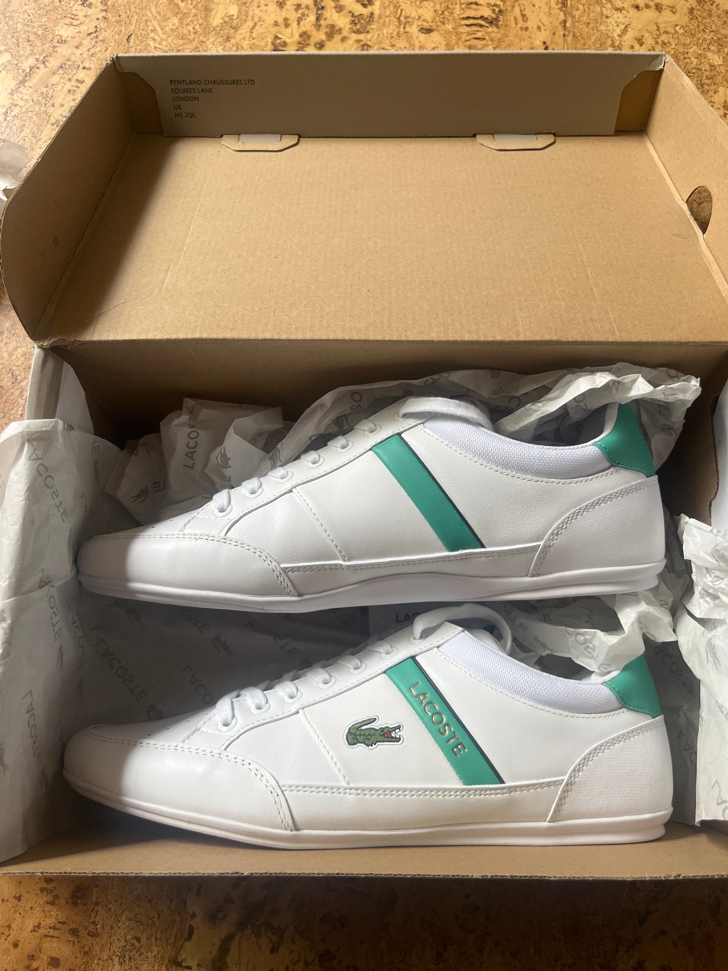 Lacoste Chaymon Sneaker Wht/Grn