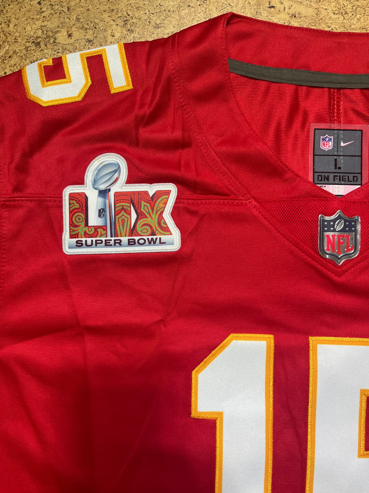 Patrick Mahomes rouge
