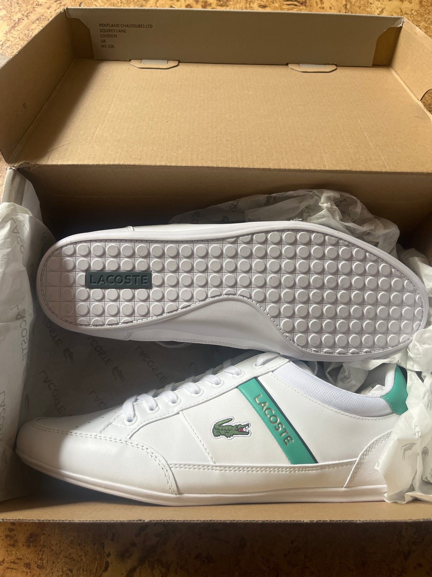 Lacoste Chaymon Sneaker Wht/Grn