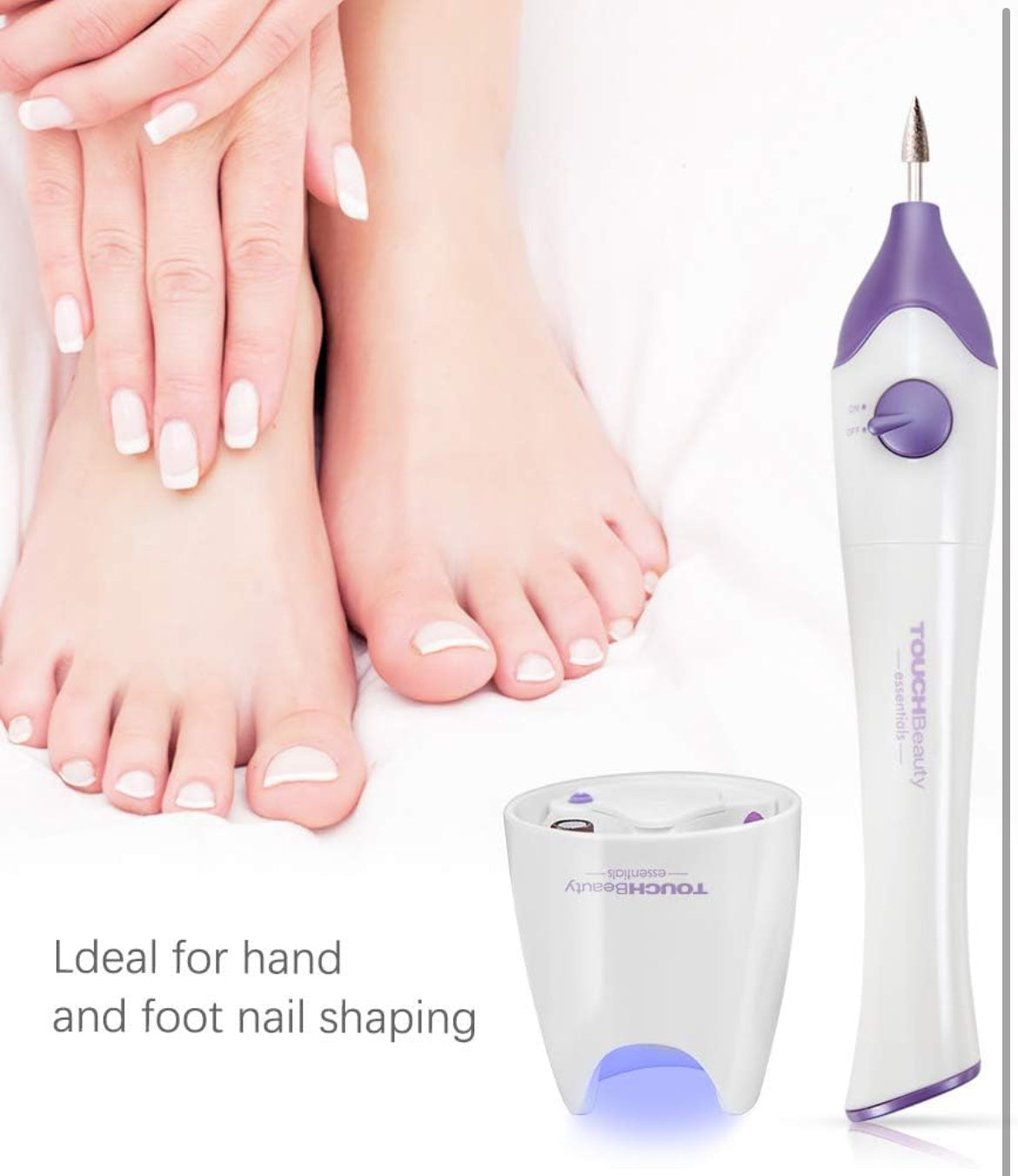 Brand New Kit de manicure pedicure ongles Manicure/Pedicure kit with lumiere UV Light Nail