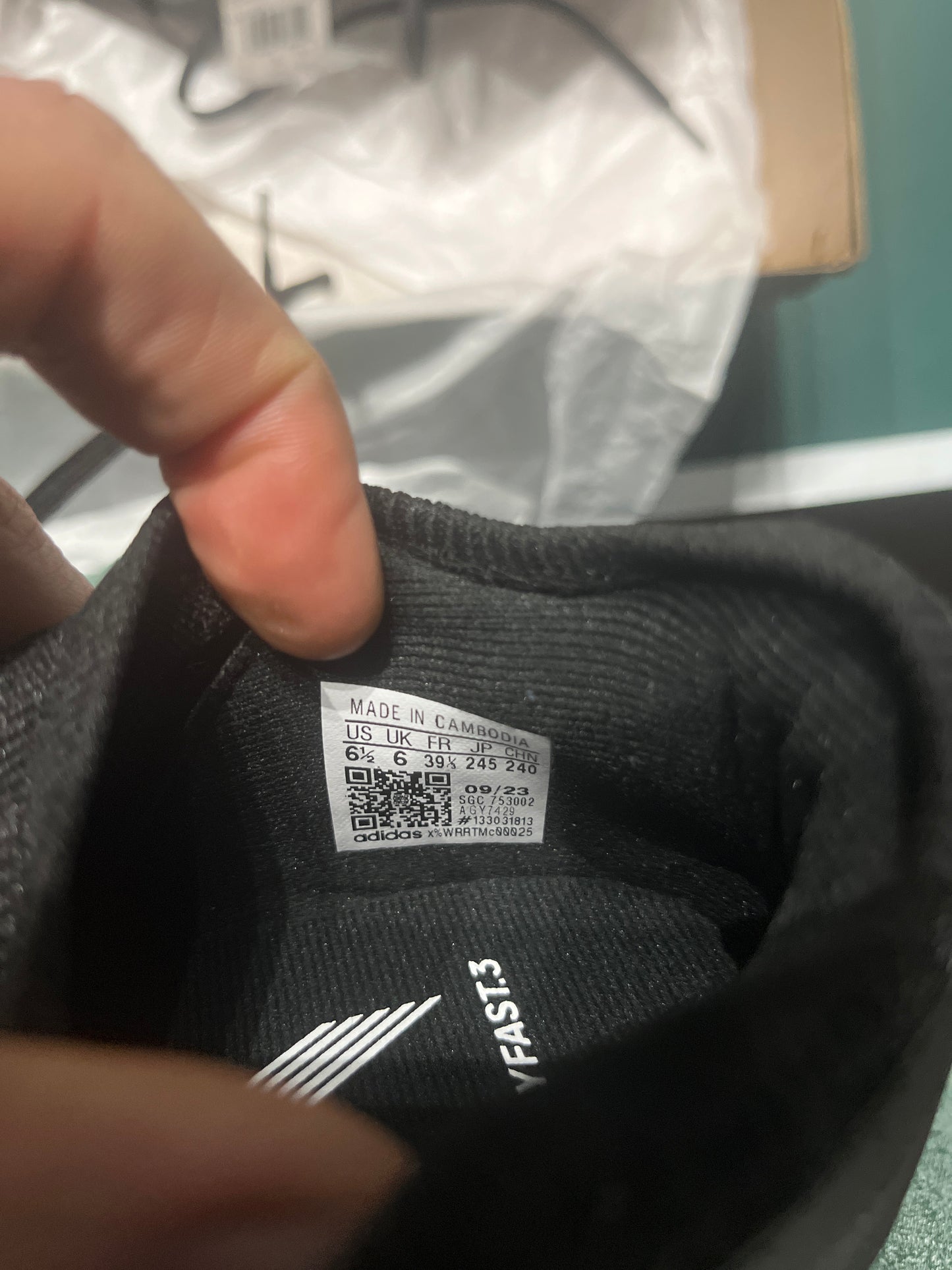 X Crazyfast .3 FG noir