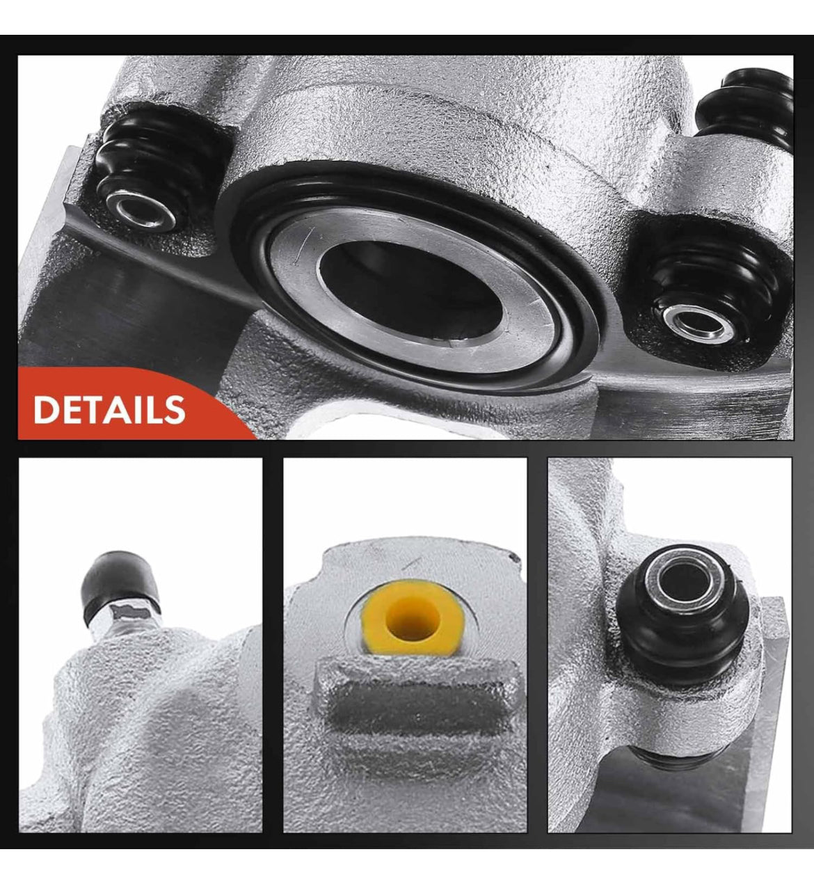 2 front calipers Mercedes-Benz Models - W163 ML320 1998-2003 3.2L, ML350 2003-2005 3.7L, ML430 1999 4.3L - Front Driver and Passenger Side