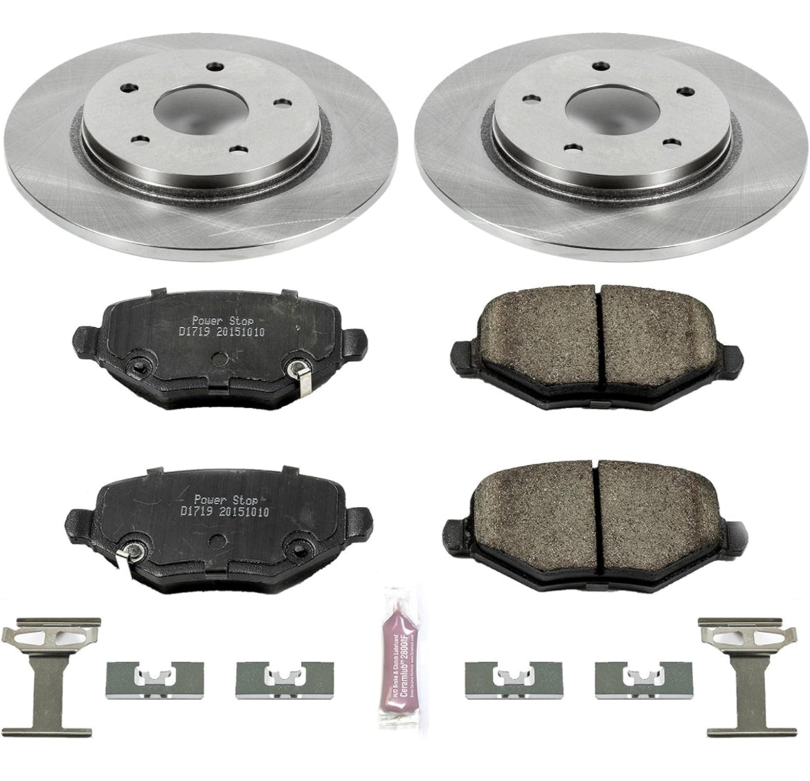 Grand Caravan Autospecialty KOE6544 Daily Driver 1-Click OE Replacement Rear Brake Kit