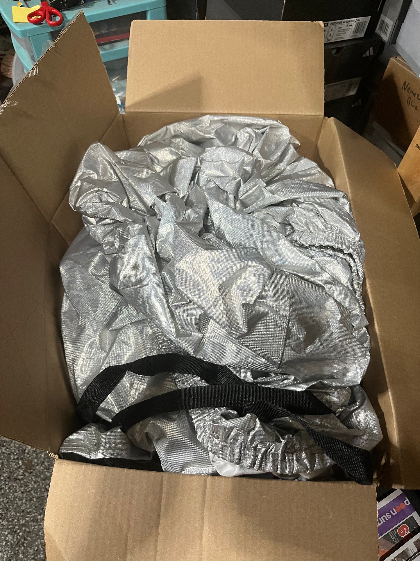 Toile gris SUV LARGE cover