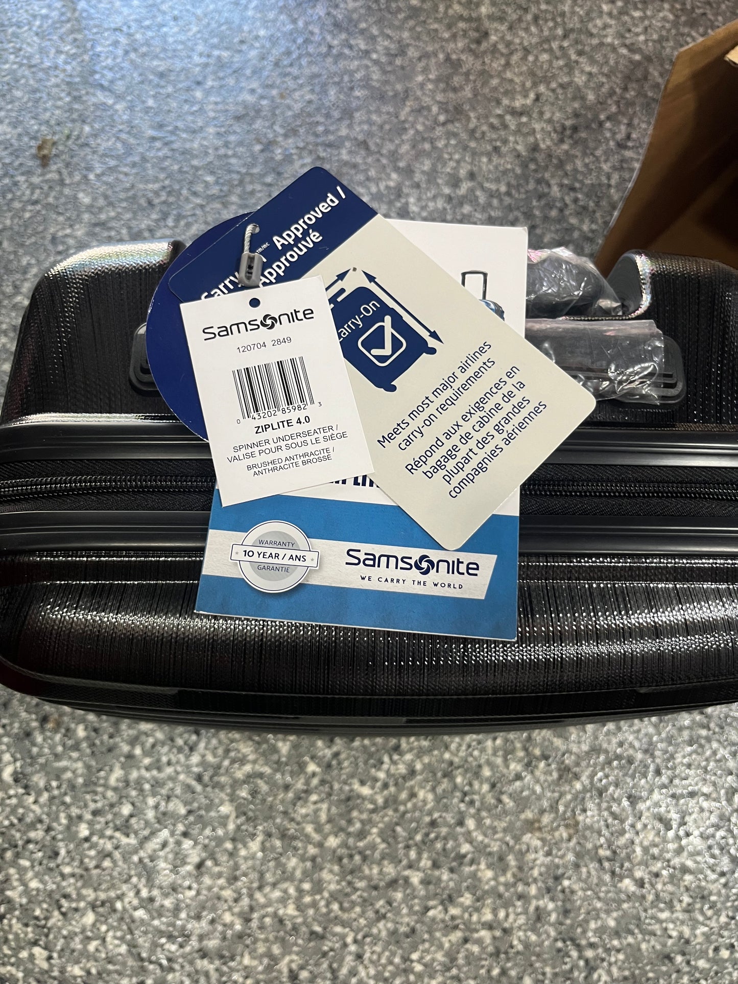 Samsonite Luggage Ziplite 4.0 Spinner Underseater