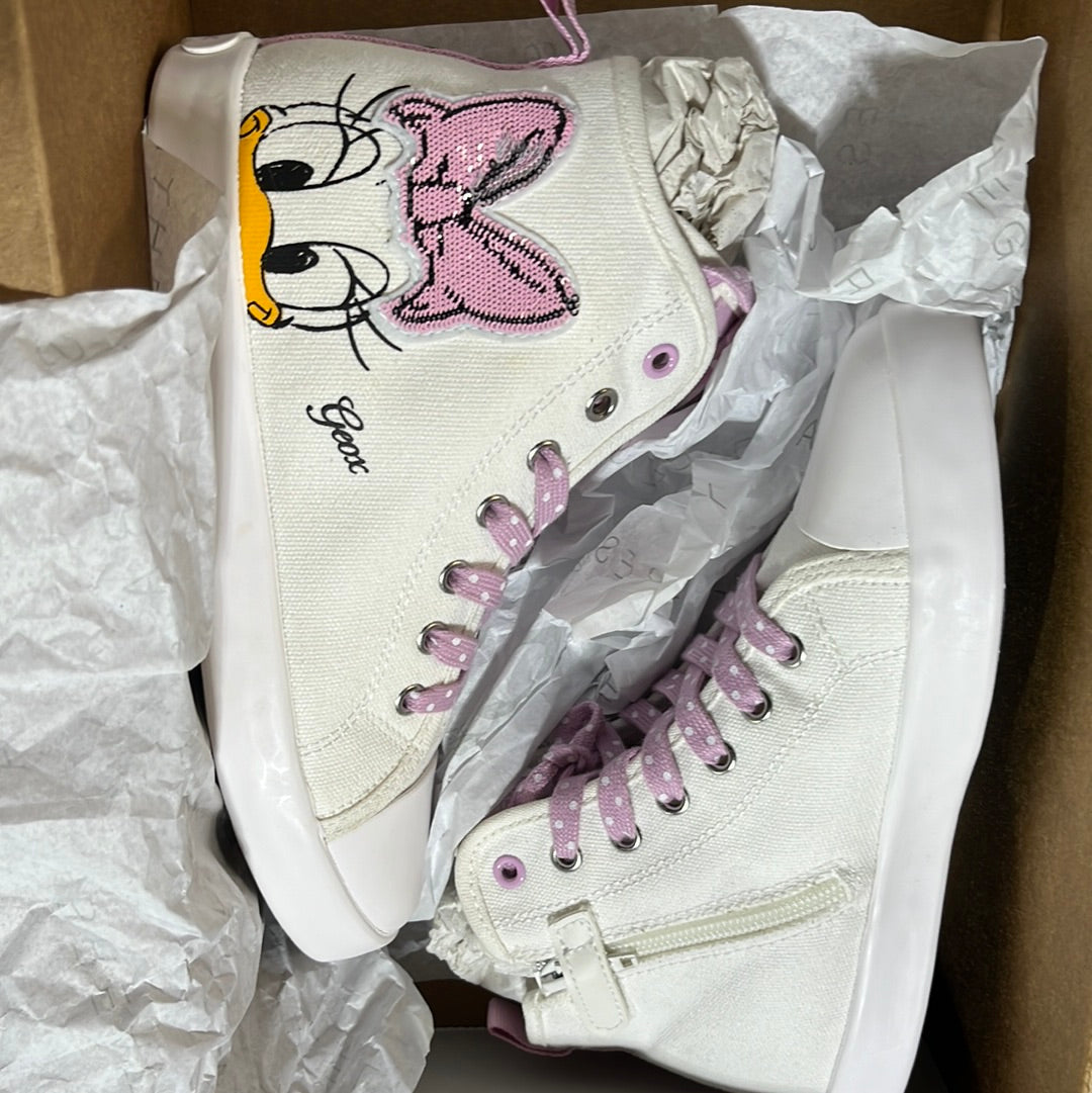 GEOX Disney daisy dock white/pink