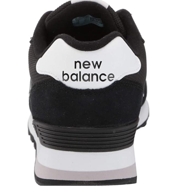 New Balance Women's 515 V3 Sneaker Black/white WIDE