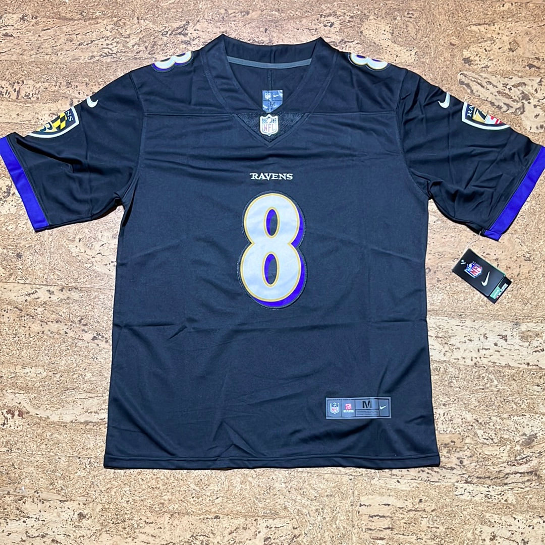 Lamar Jackson noir