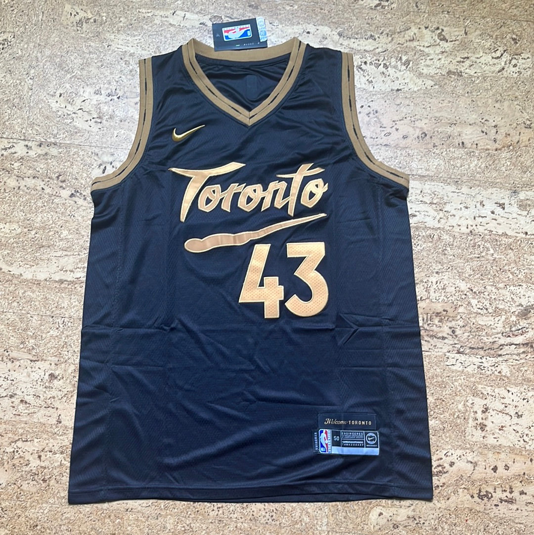 Pascal Siakam noir/gold