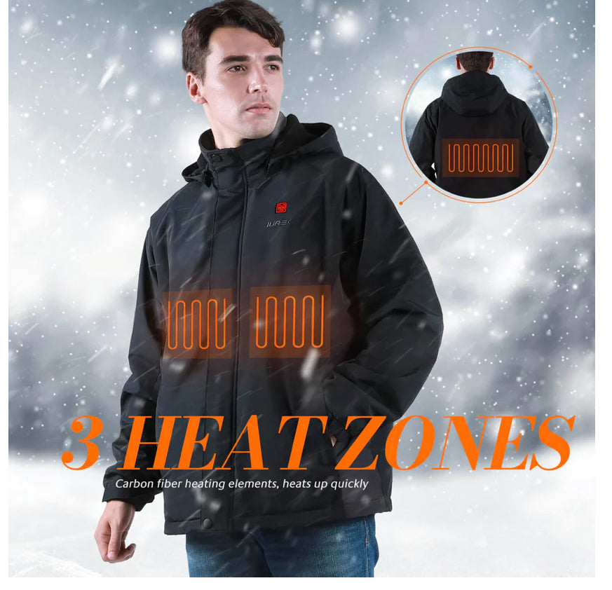 Manteau chauffant homme ZD961