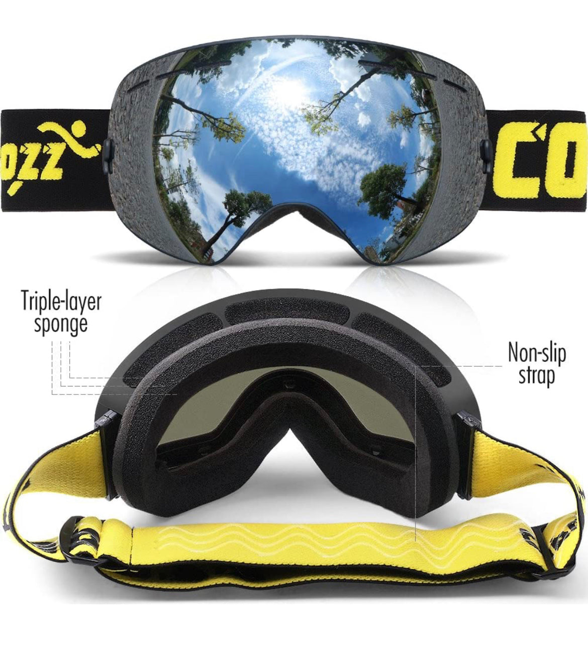 Lunettes ski goggles