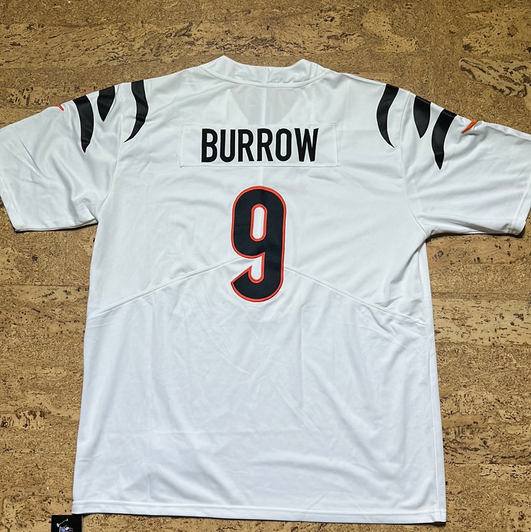 Joe Burrow blanc
