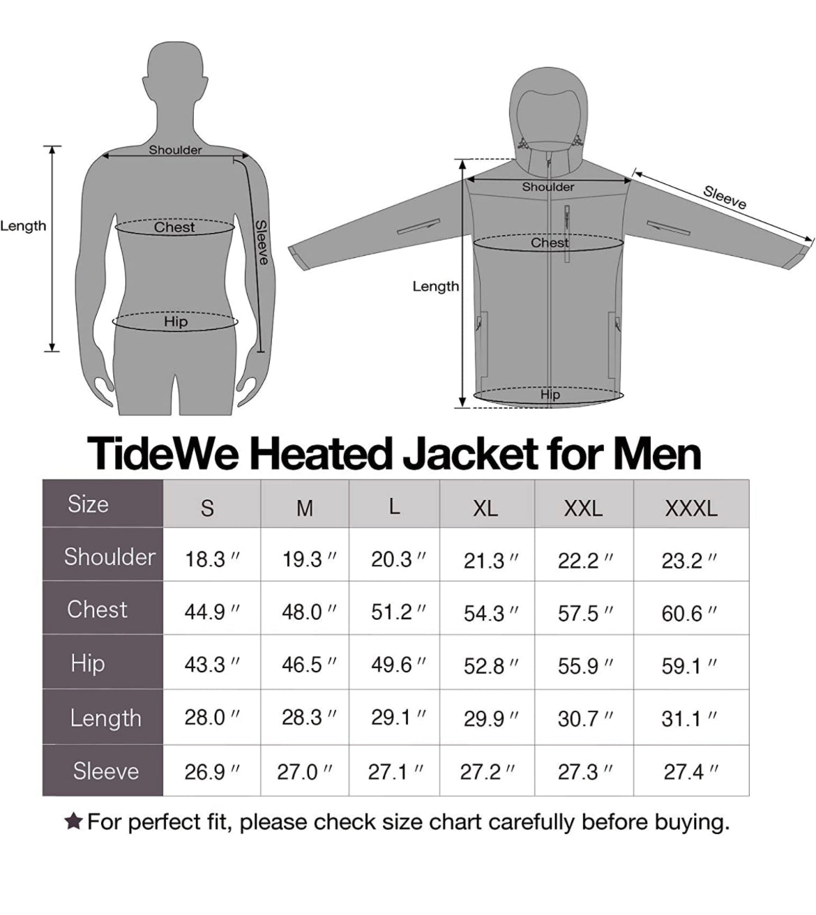 Manteau chauffant homme Tidewe Camo