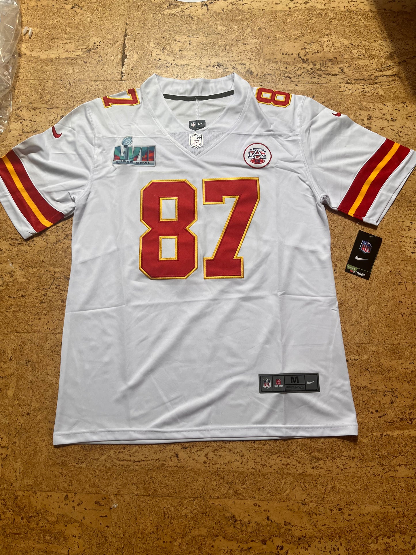 Travis Kelce SP blanc