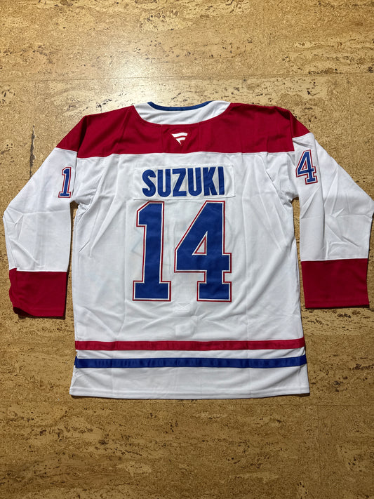 Nick Suzuki blanc