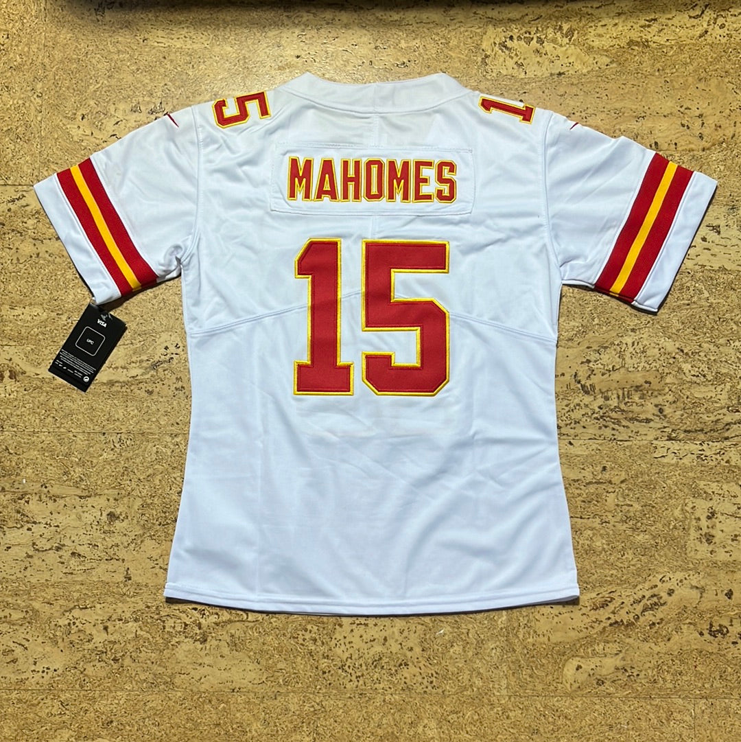 Patrick Mahomes blanc