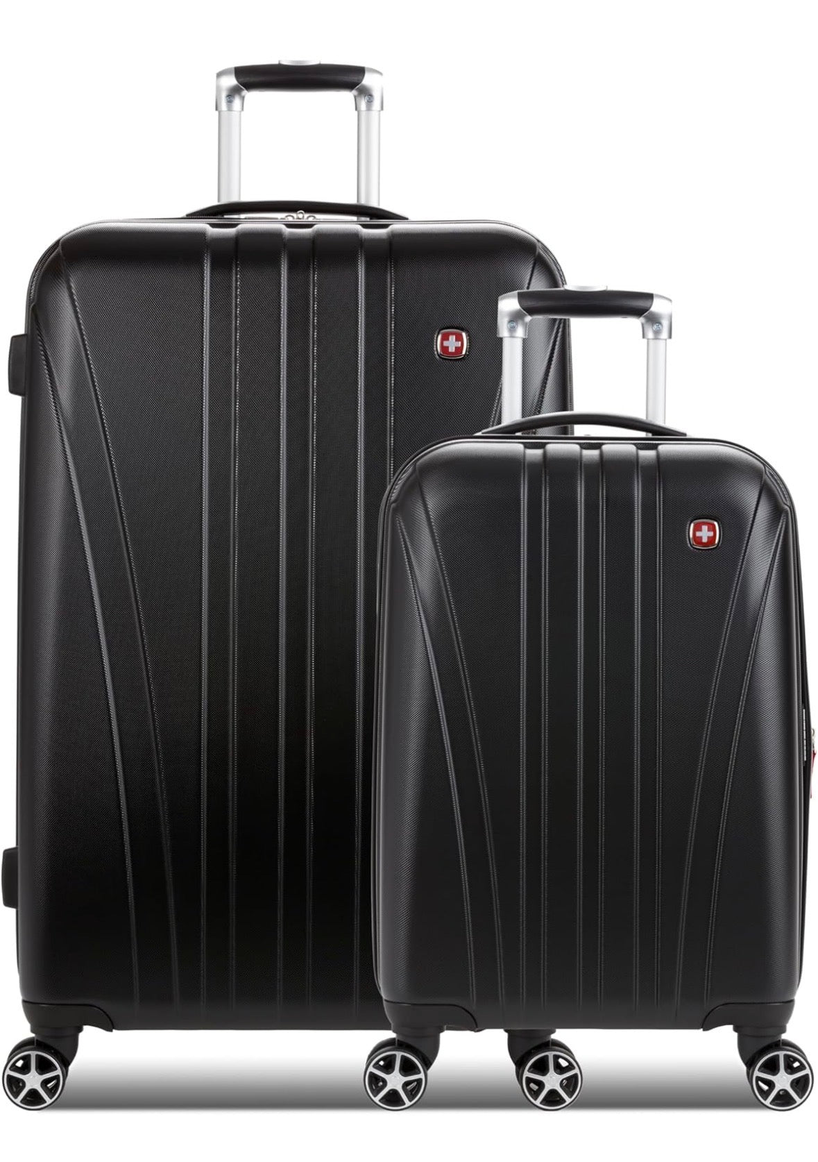 NEW 2 Valises 19”-27" Large et Carry On Luggage’s SwissGear NEUFS