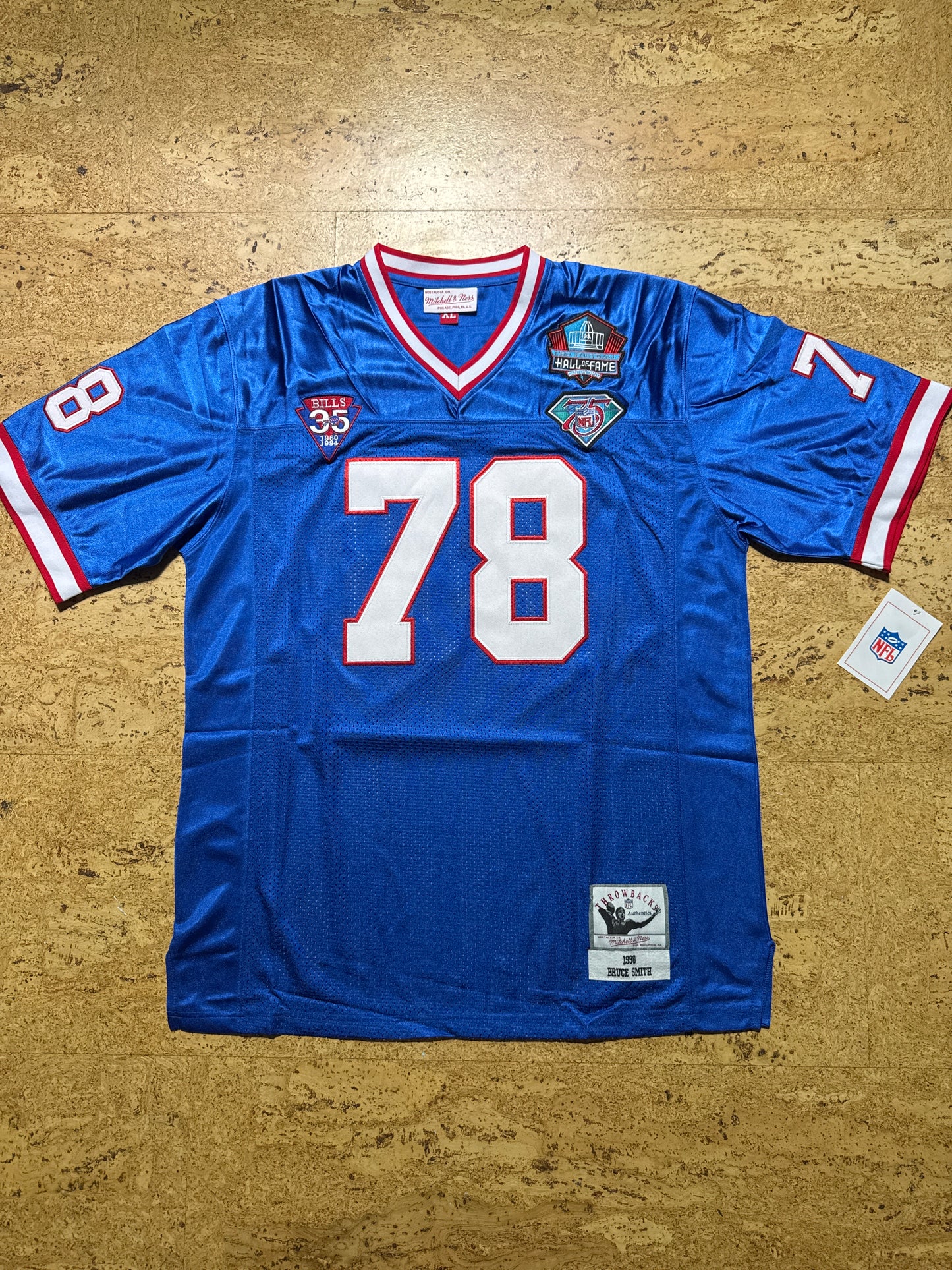 Bruce Smith bleu vintage