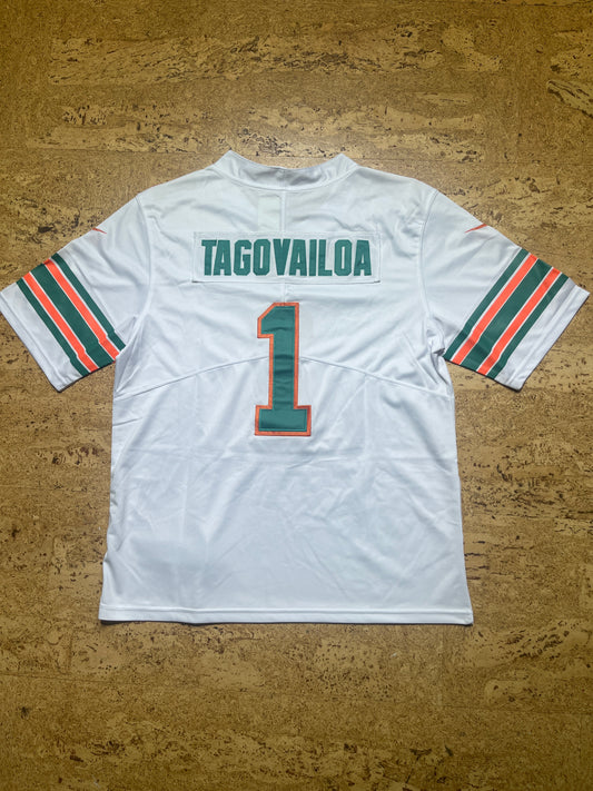 Tua Tagovailoa blanc throwback