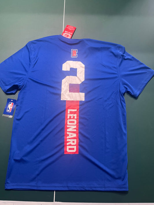 Kawhi Leonard chandail bleu XL