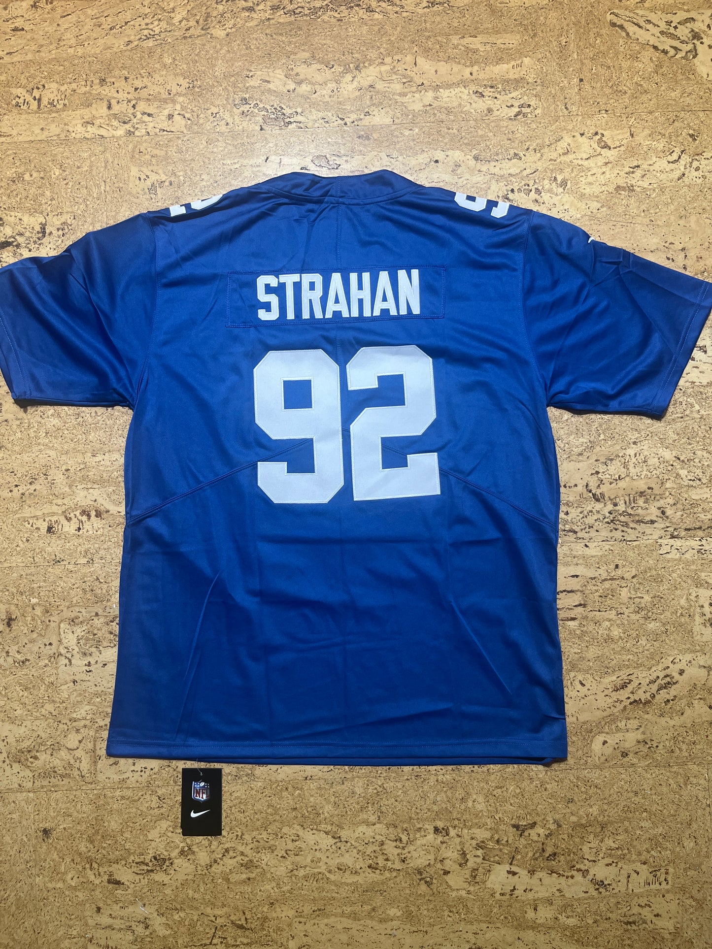 Michael Strahan bleu
