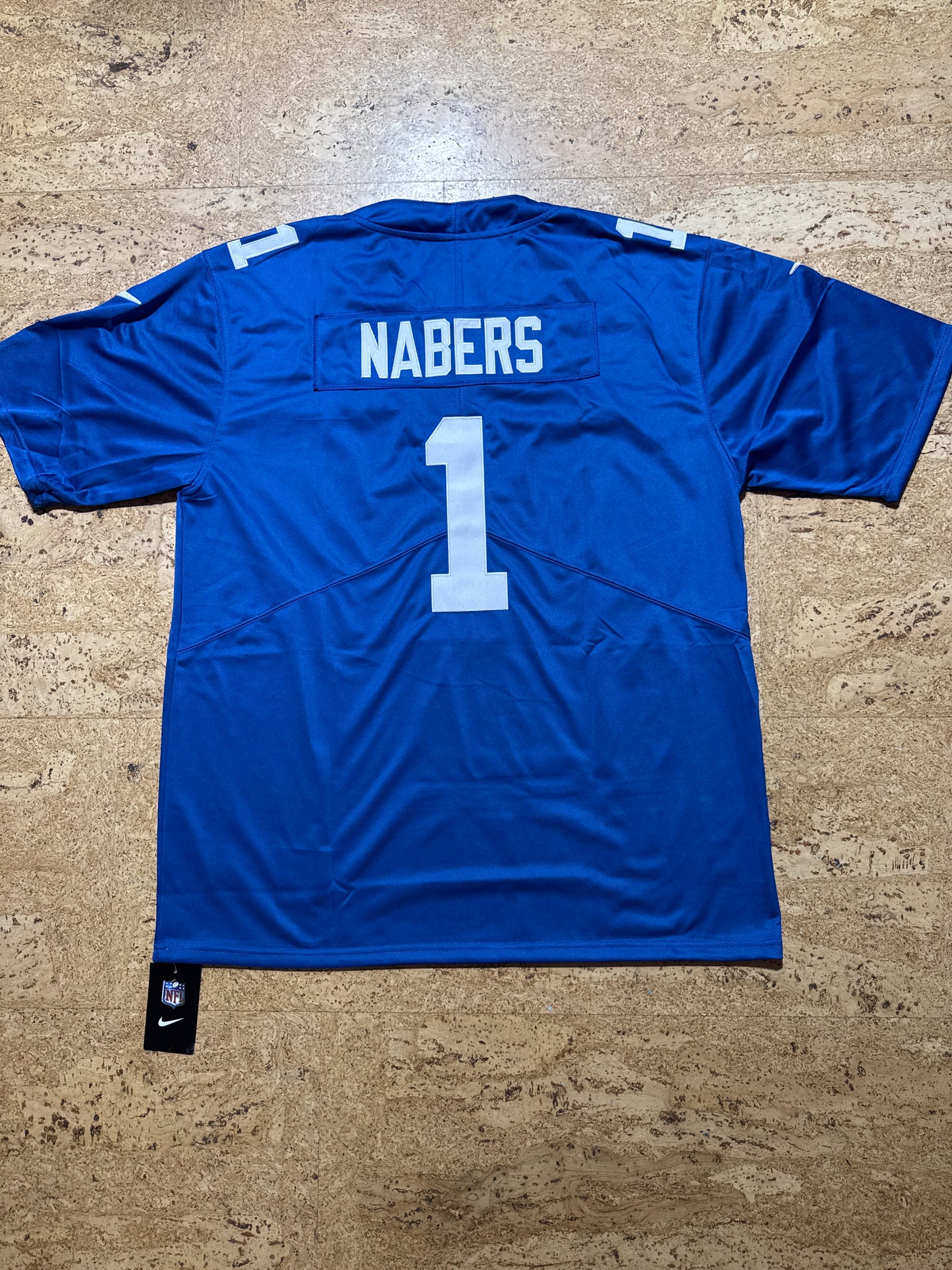 Malik Nabers bleu