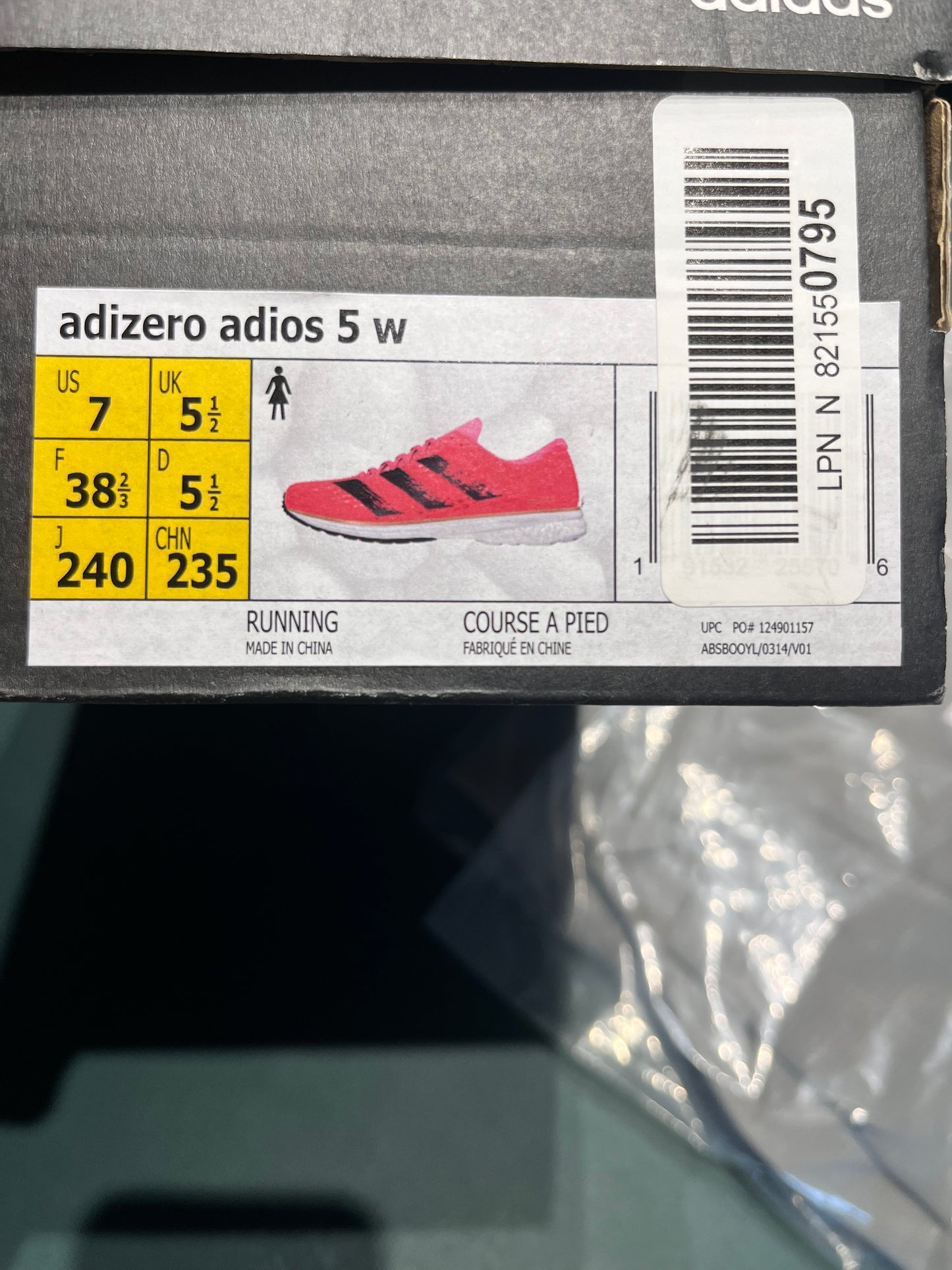 Adizero adios 5 W