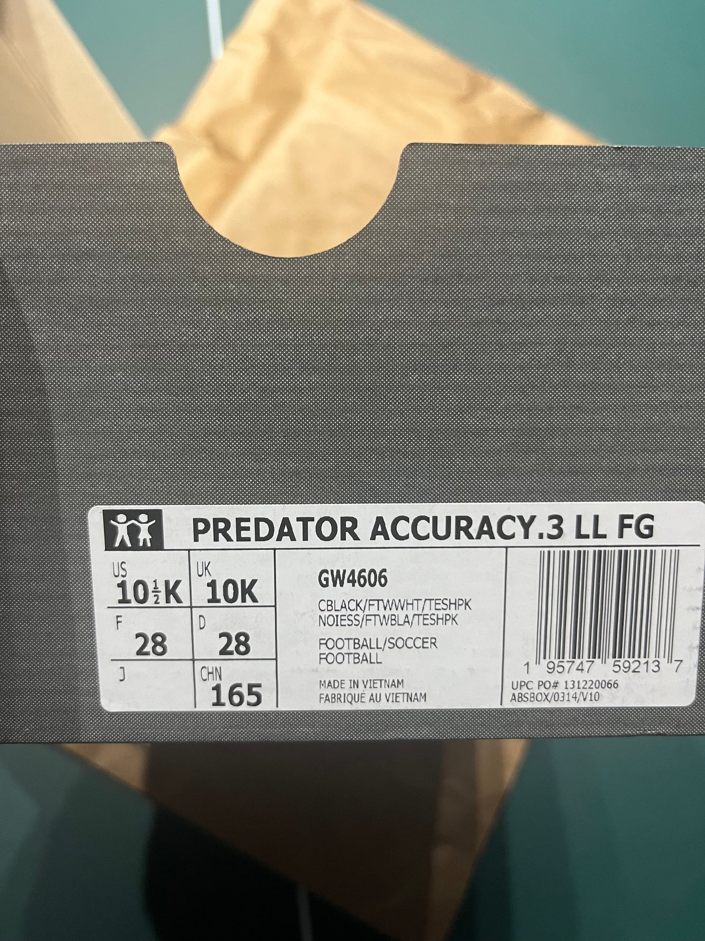 Predator Accuracy .3 LL FG Noir/rose